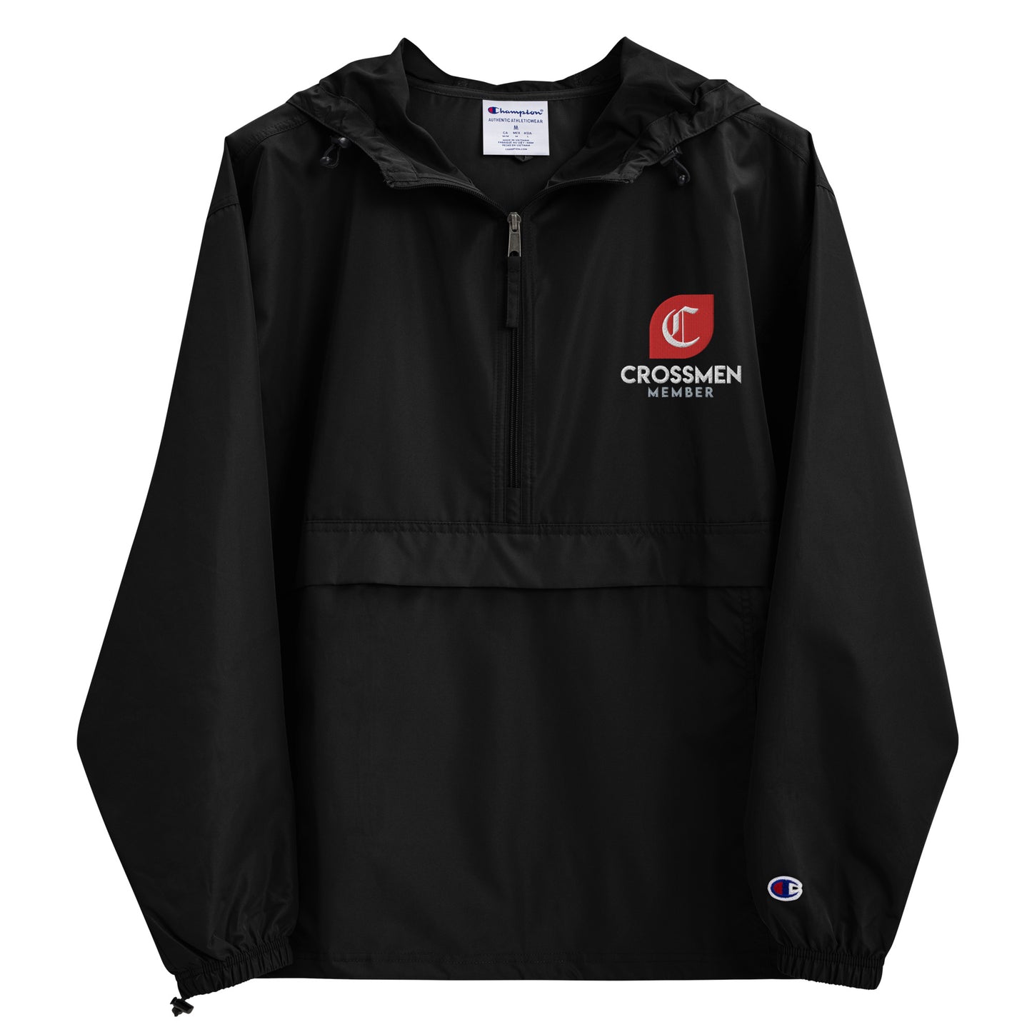Crossmen Member Embroidered Champion Packable Jacket