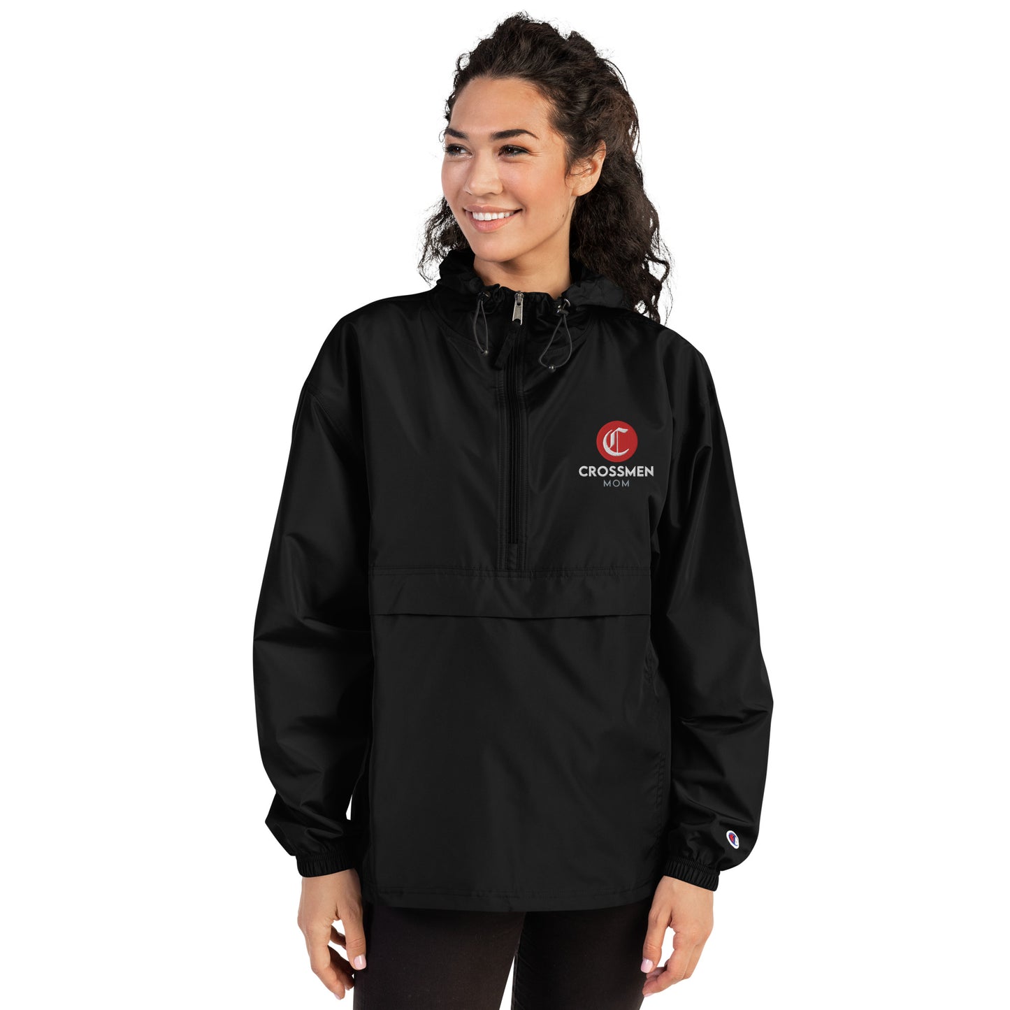 Crossmen Mom Embroidered Champion Packable Jacket