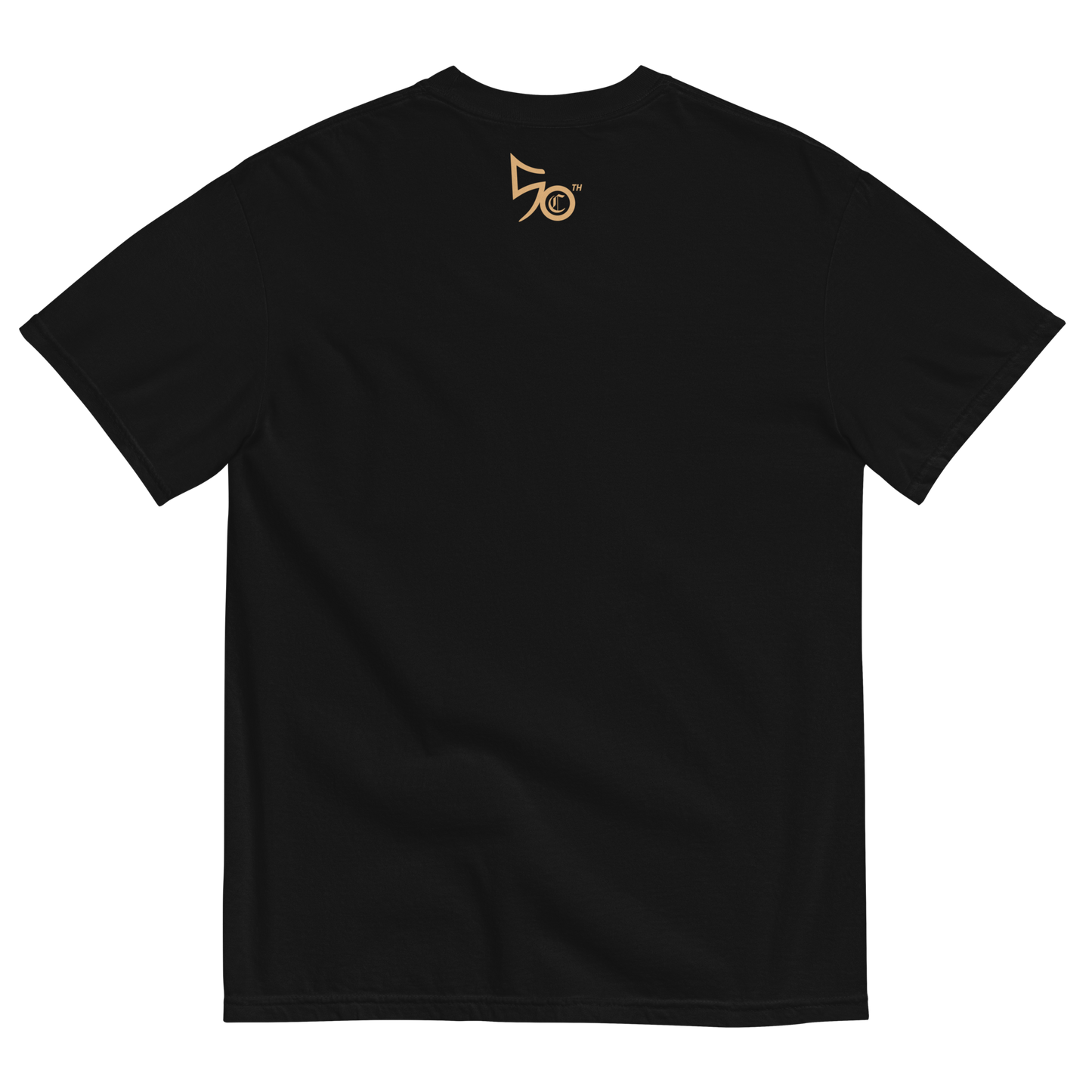 50TH Anniversary Round C Unisex garment-dyed heavyweight t-shirt