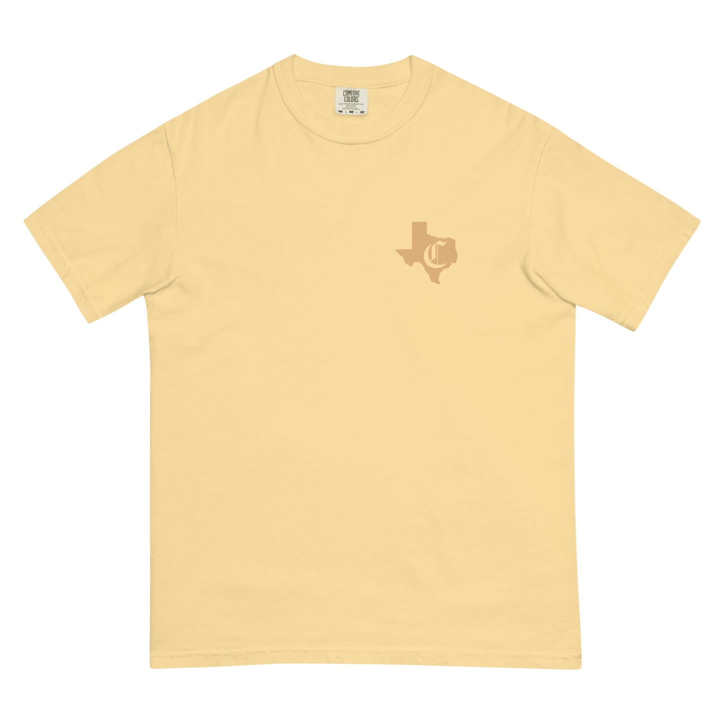 50th Anniversary Gold Texas Unisex garment-dyed heavyweight t-shirt