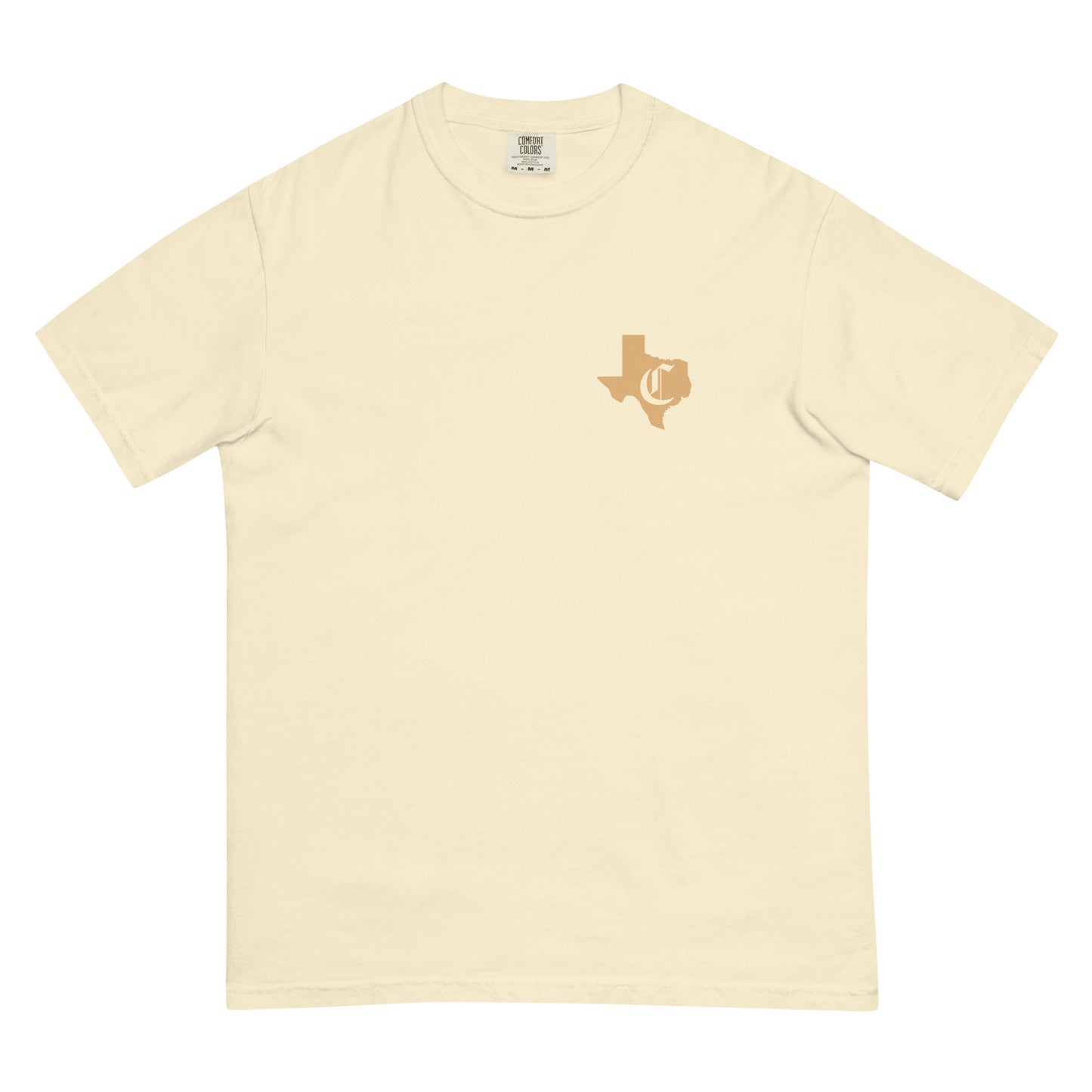 50th Anniversary Gold Texas Unisex garment-dyed heavyweight t-shirt