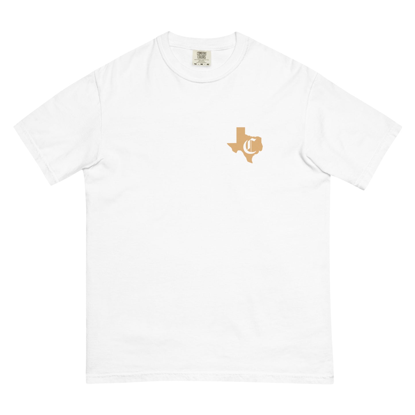 50th Anniversary Gold Texas Unisex garment-dyed heavyweight t-shirt