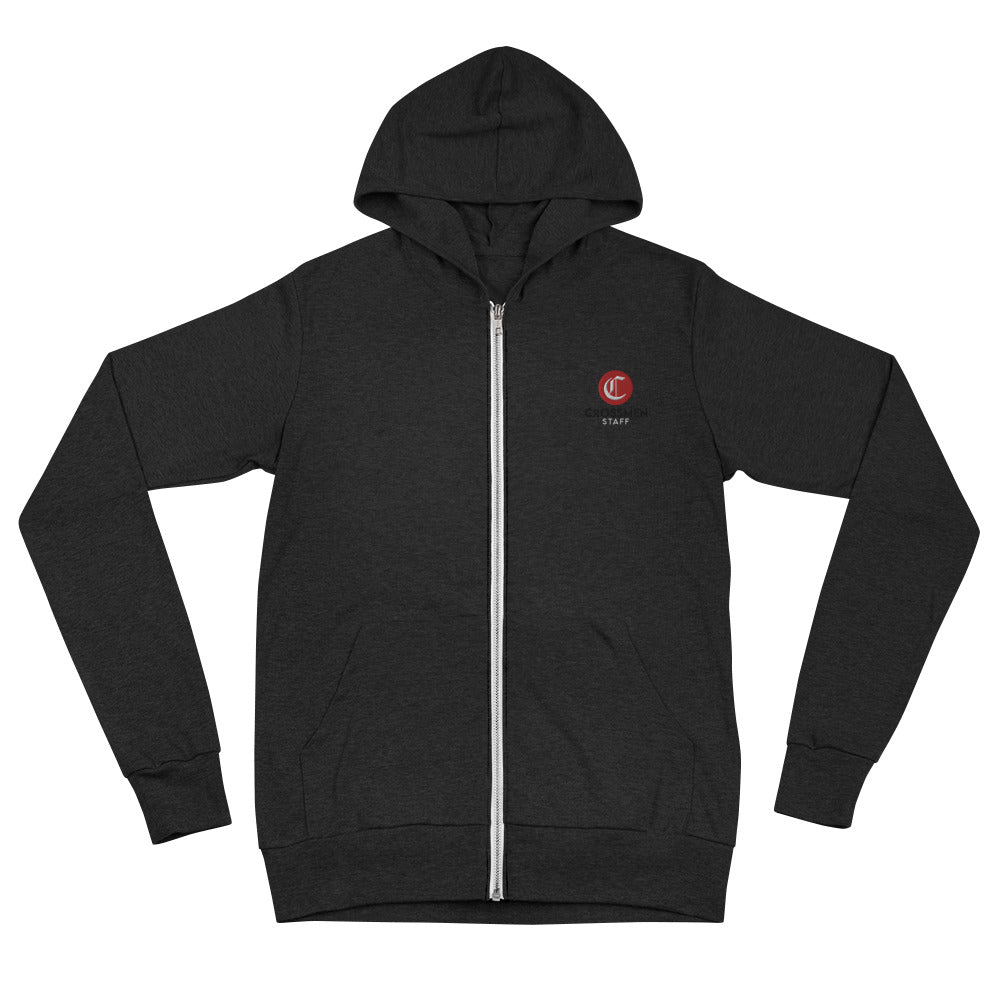 Crossmen Staff Unisex zip hoodie