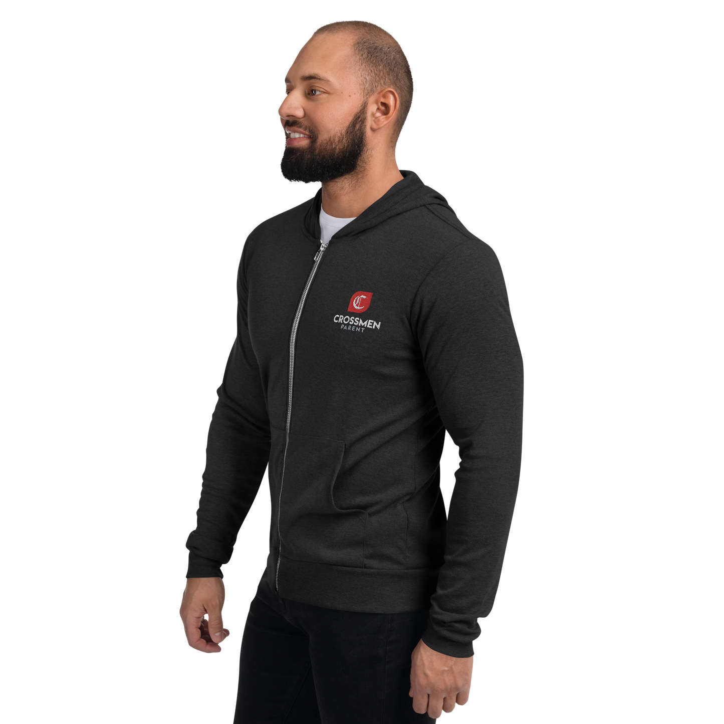 Crossmen Unisex Zip-up Hoodie