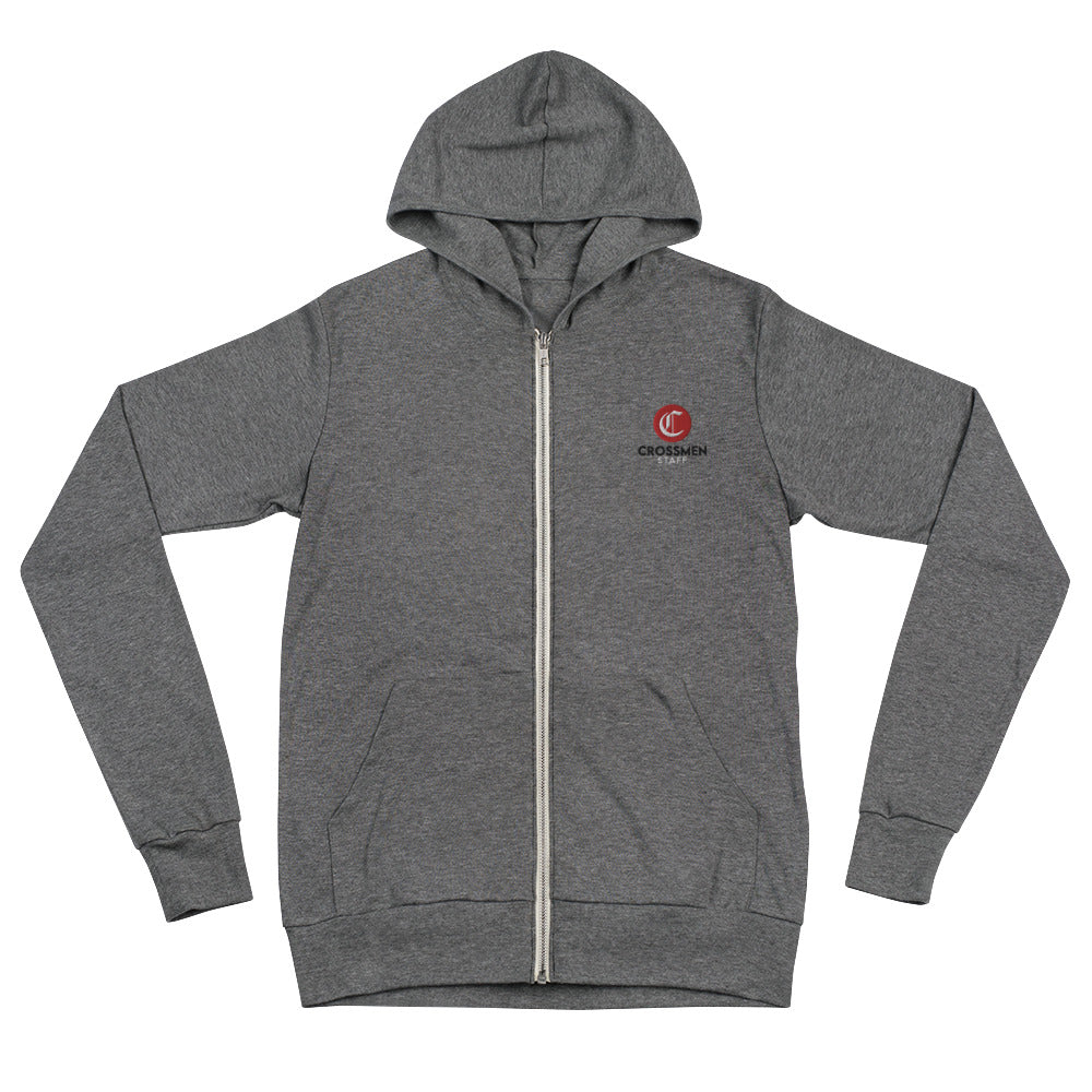 Crossmen Staff Unisex zip hoodie