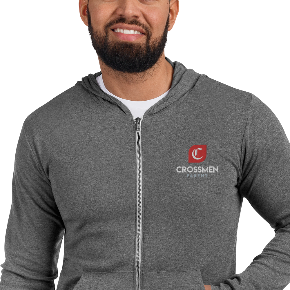 Crossmen Unisex Zip-up Hoodie