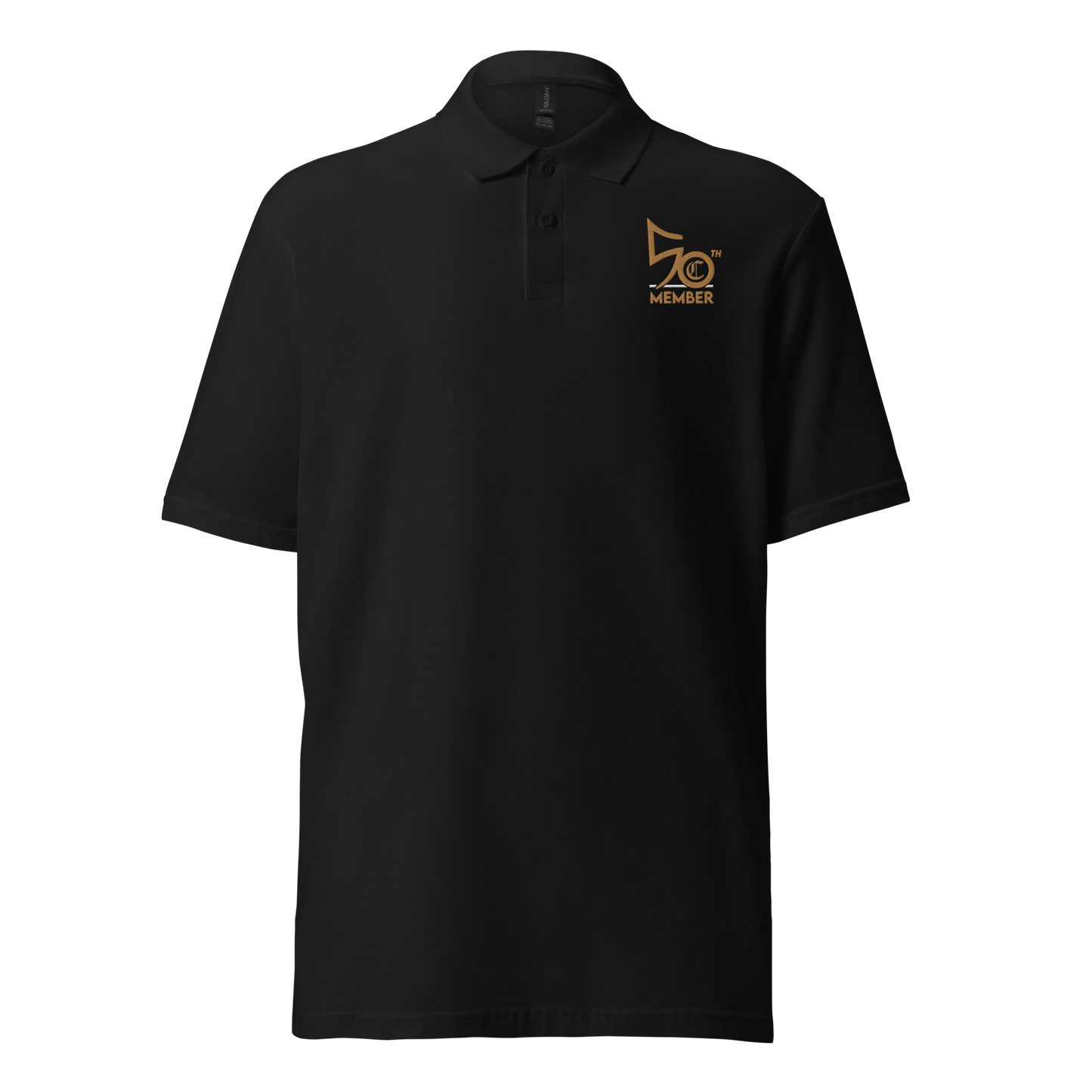 50th member Unisex pique polo shirt