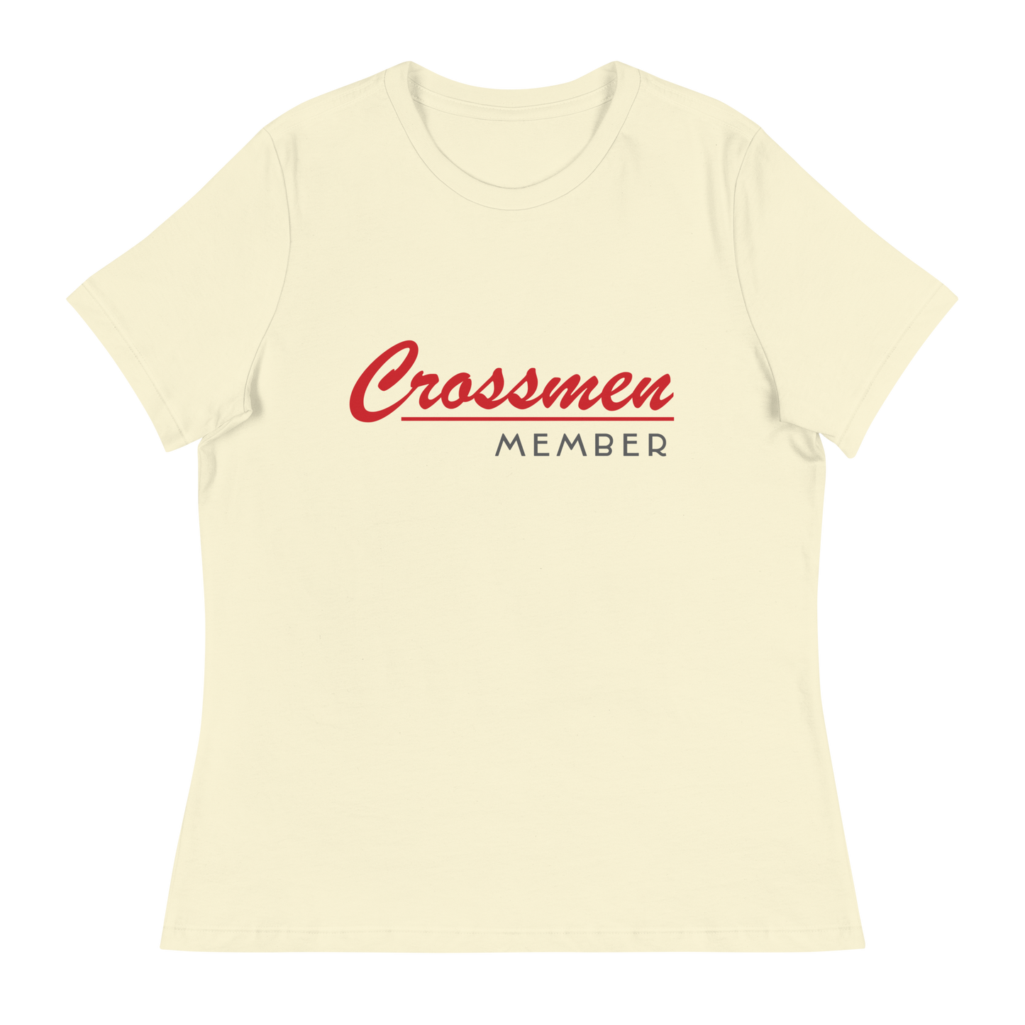 Crossmen Member Women's Relaxed Script