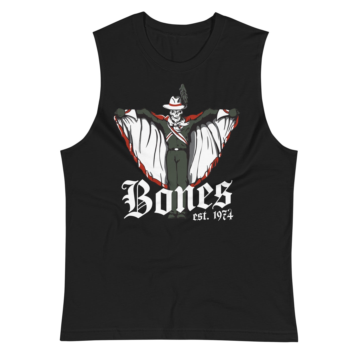Bones muscle shirt - unisex