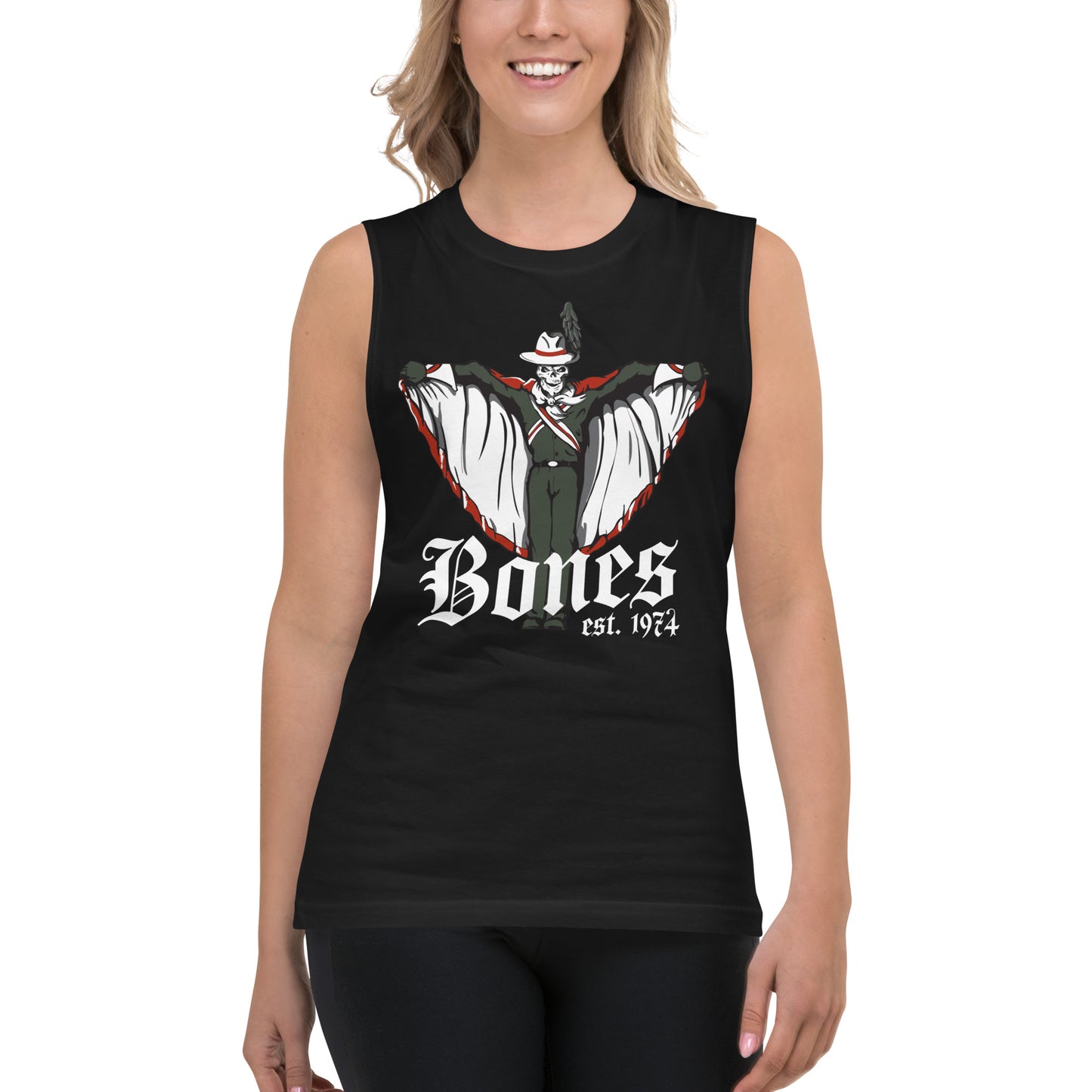 Bones muscle shirt - unisex
