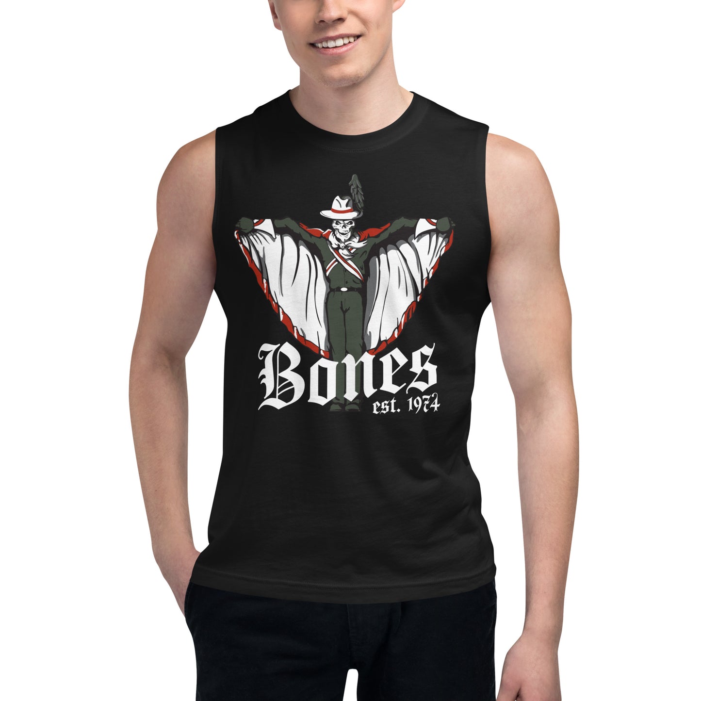 Bones muscle shirt - unisex
