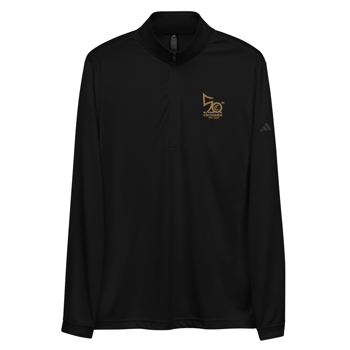 50th Anniversary Embroidered Quarter zip pullover