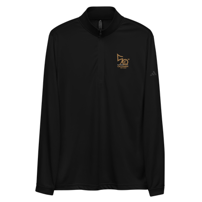 50th Anniversary Embroidered Quarter zip pullover