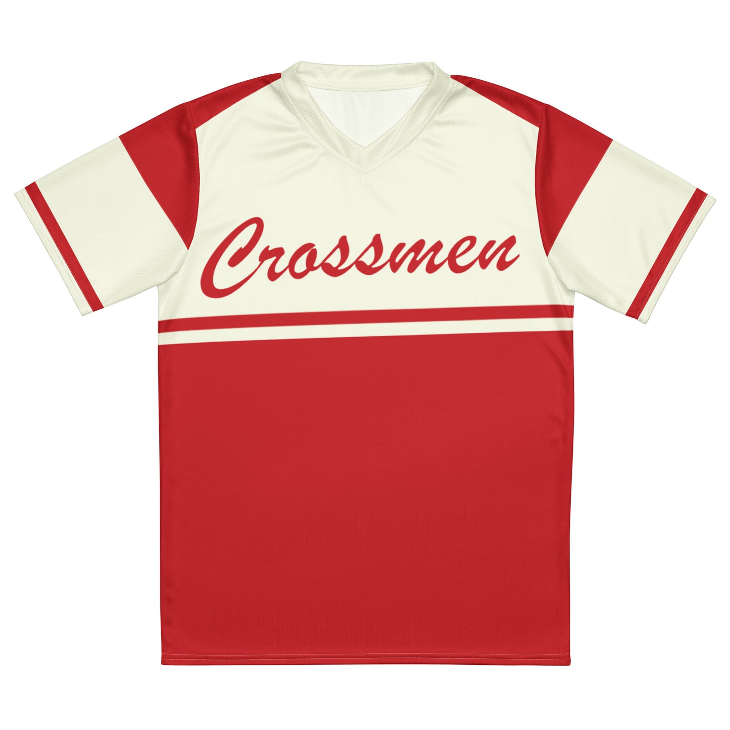 Crossmen Recycled unisex sports jersey