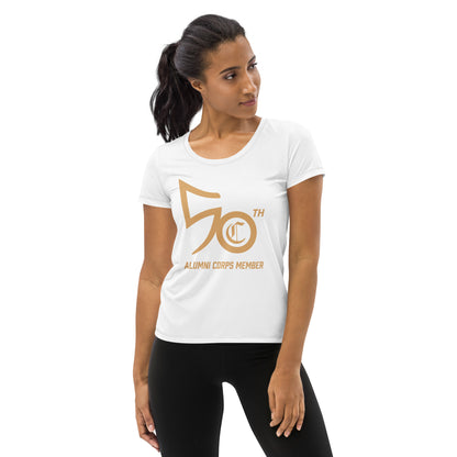 Alumni 50th Member Women's Wick Away Athletic Tee