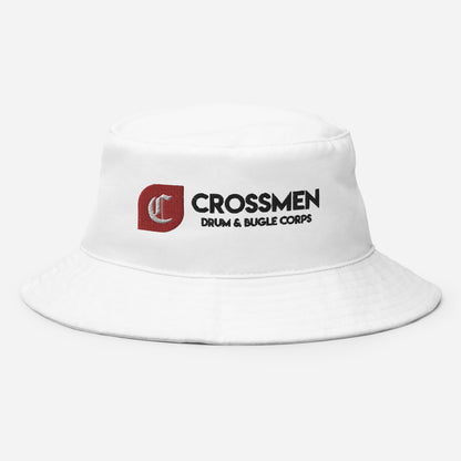 Crossmen Drum & Bugle Corps Bucket Hat - White