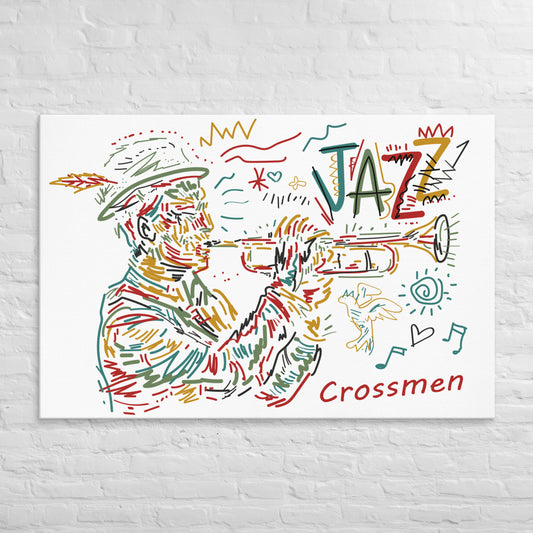 Crossmen Jazz Flag Canvas