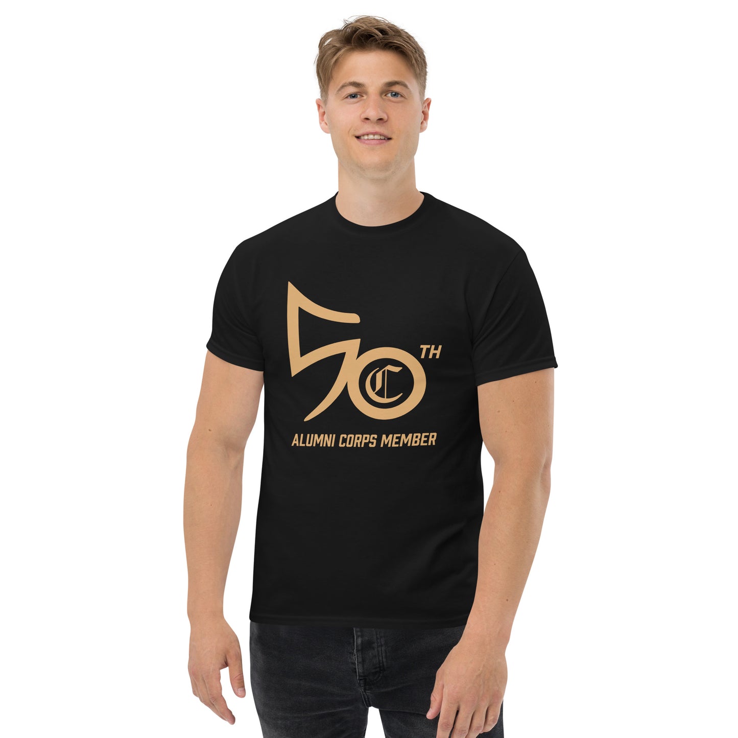 Alumni Corps Member Men's classic tee, 50th logo