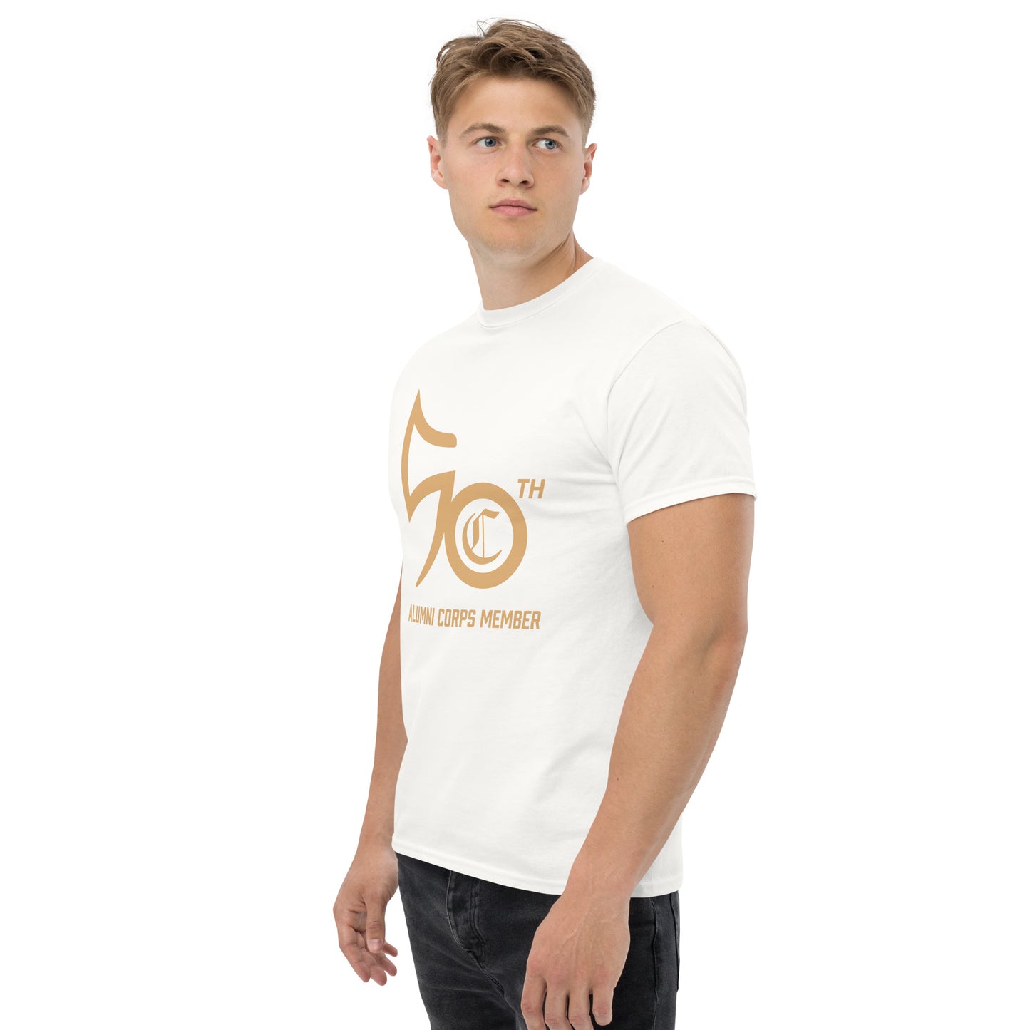 Alumni Corps Member Men's classic tee, 50th logo