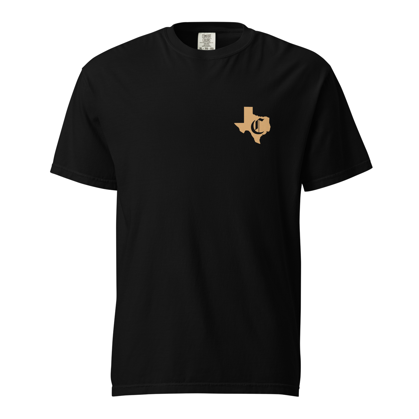 50th Anniversary Gold Texas Unisex garment-dyed heavyweight t-shirt