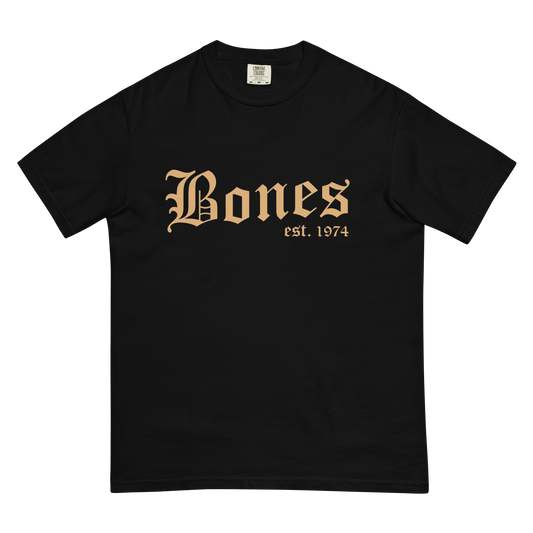50th Anniversary Old English Bones Unisex garment-dyed heavyweight t-shirt
