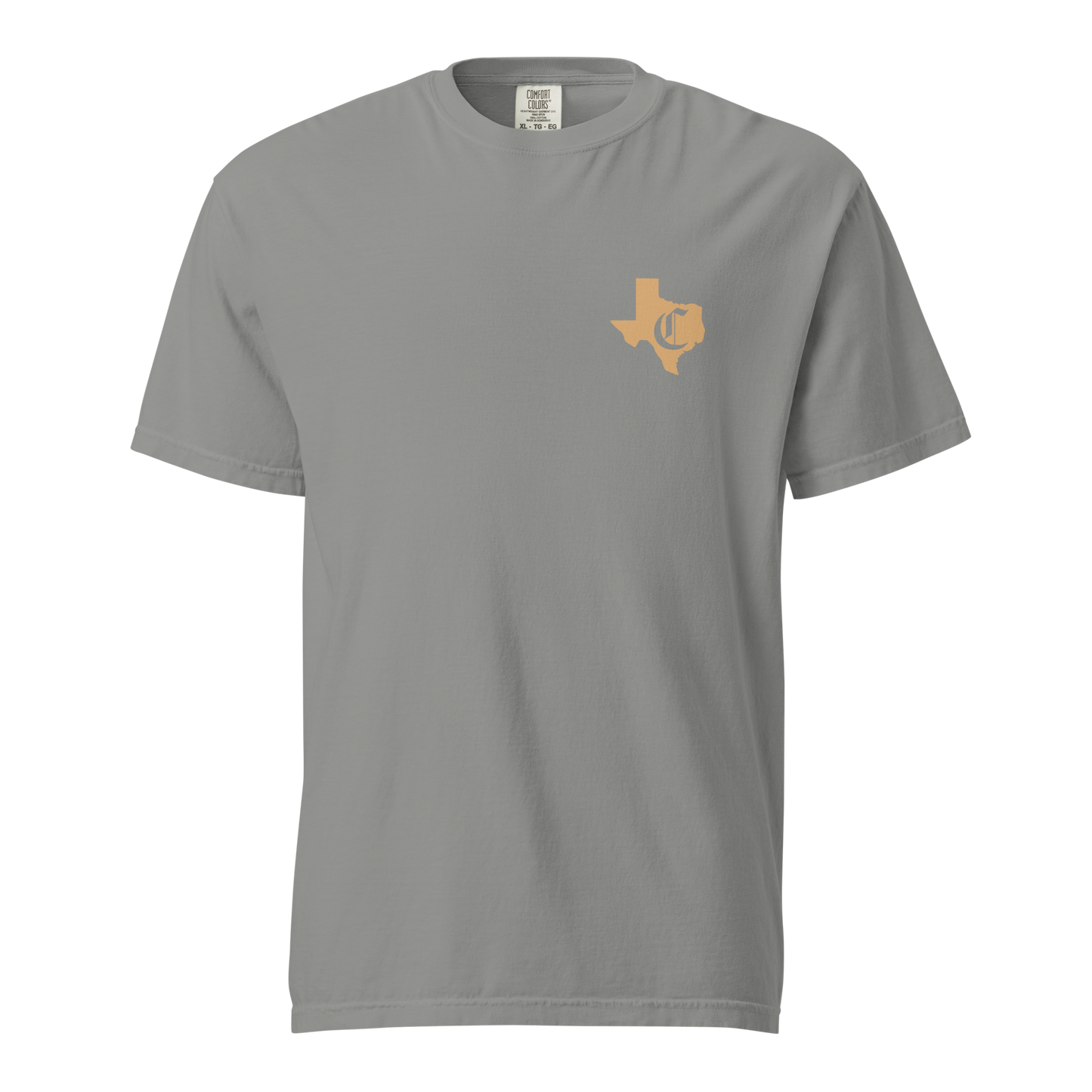 50th Anniversary Gold Texas Unisex garment-dyed heavyweight t-shirt