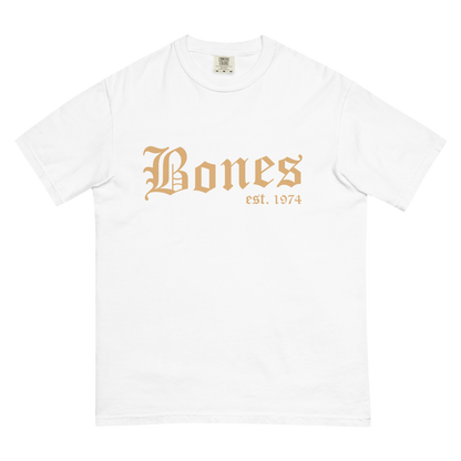 50th Anniversary Old English Bones Unisex garment-dyed heavyweight t-shirt