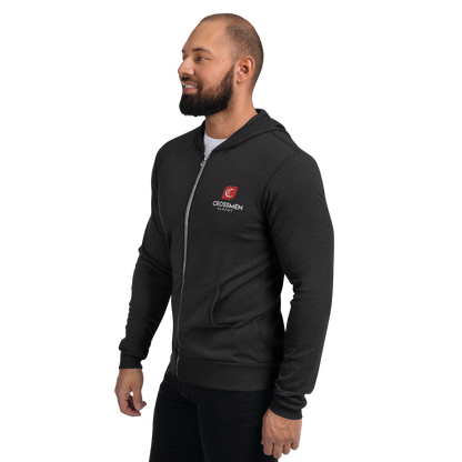 Crossmen Unisex Zip-up Hoodie