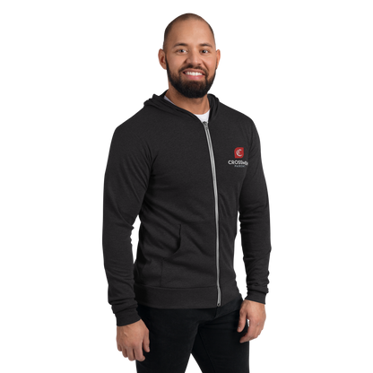 Crossmen Unisex Zip-up Hoodie