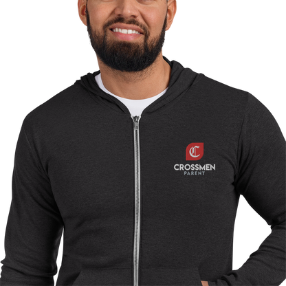 Crossmen Unisex Zip-up Hoodie