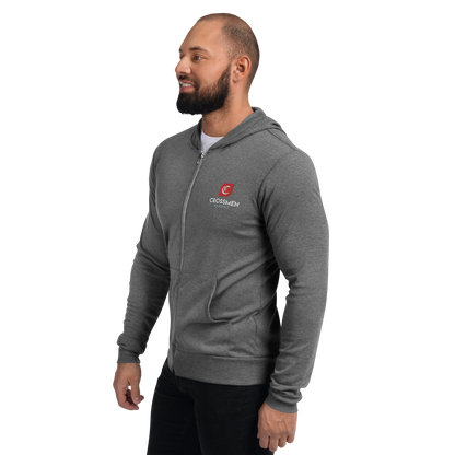 Crossmen Unisex Zip-up Hoodie