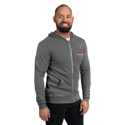 Crossmen Unisex Zip-up Hoodie