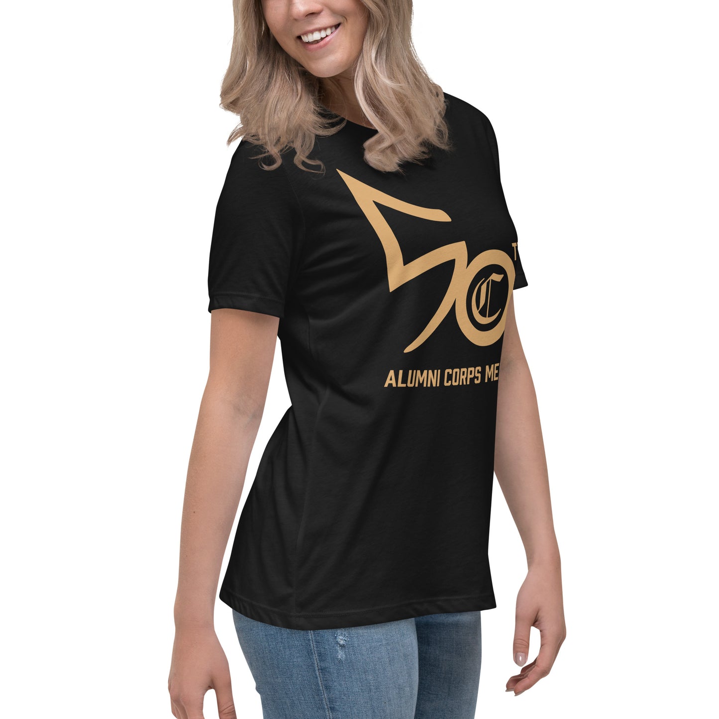 Alumni Corps Members Women's Relaxed 50th T-Shirt