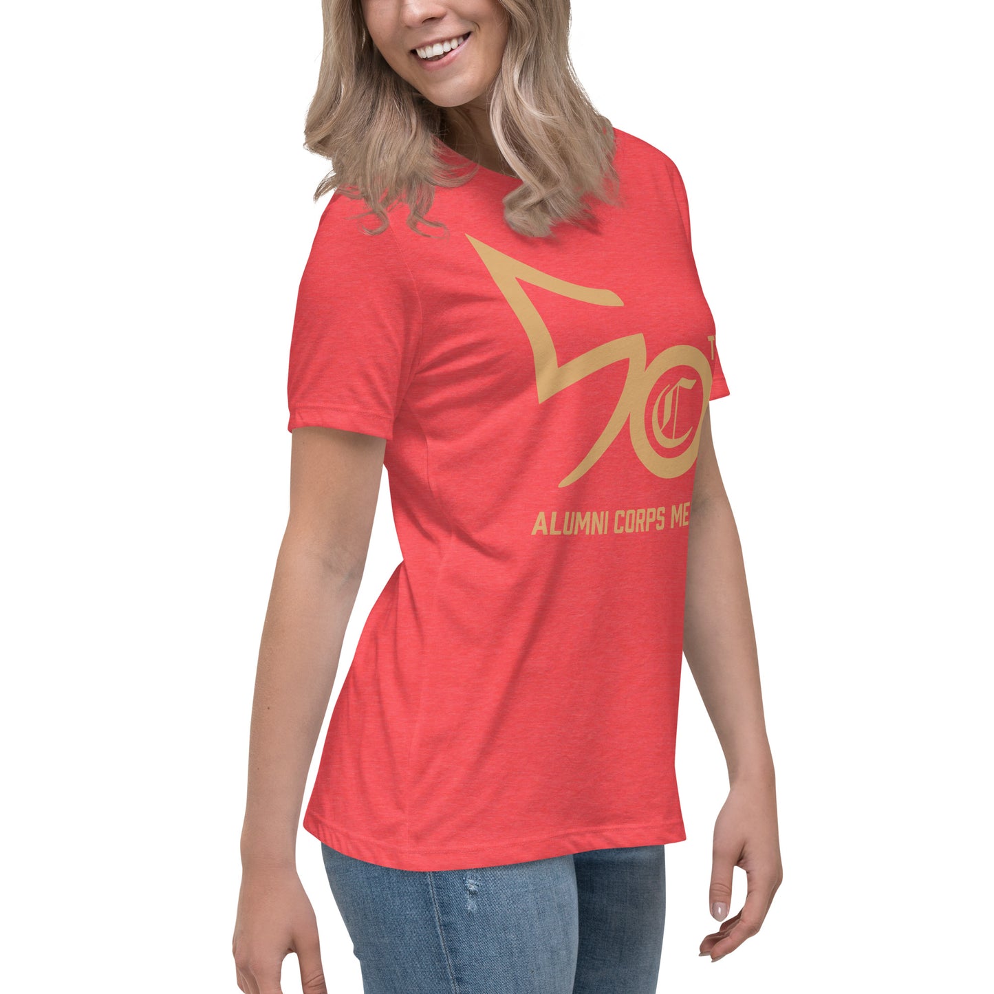 Alumni Corps Members Women's Relaxed 50th T-Shirt