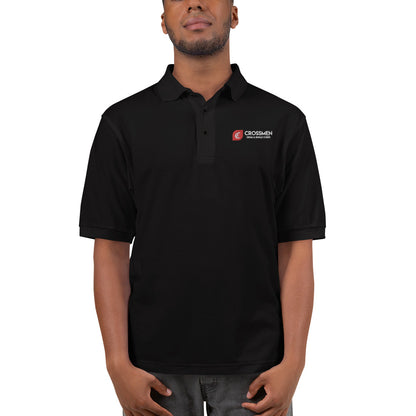 Crossmen Drum & Bugle Corps Black Polo